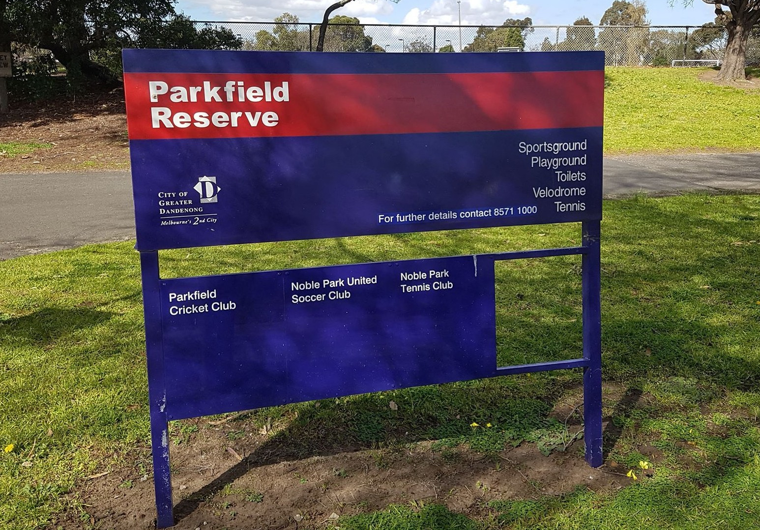 Parkfield Reserve wayfinding, 3rd September 2018, image credit: Steve Barnett