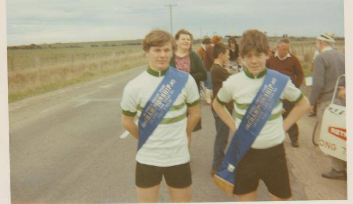 1970s Victorian Schools Championships — with Bessie Height and Ian Moby Seamons