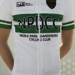 Noble Park Dandenong Cycling Club Jersey Front Noble Park Dandenong Cycling Club Jersey Front